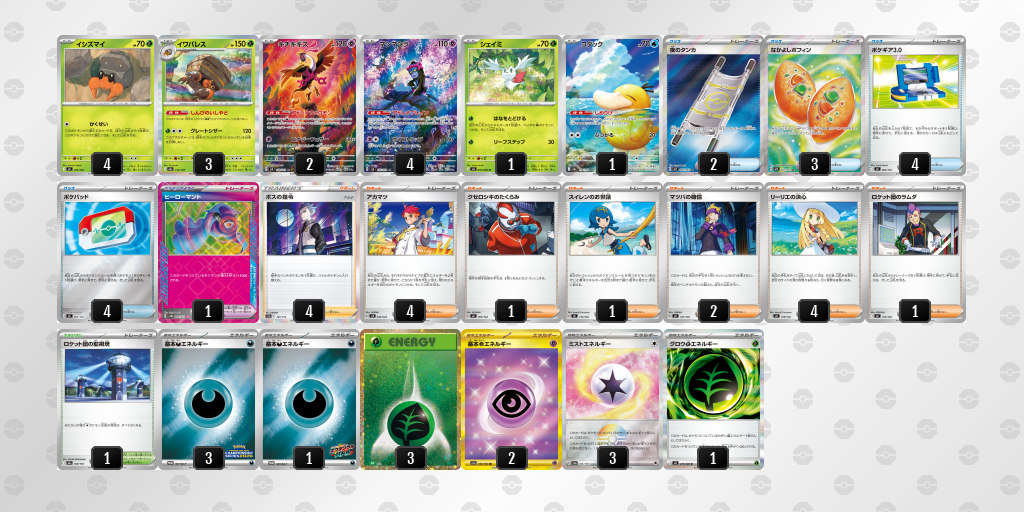 シティリーグ2026 シーズン4 オープンリーグ 9位 デッキ