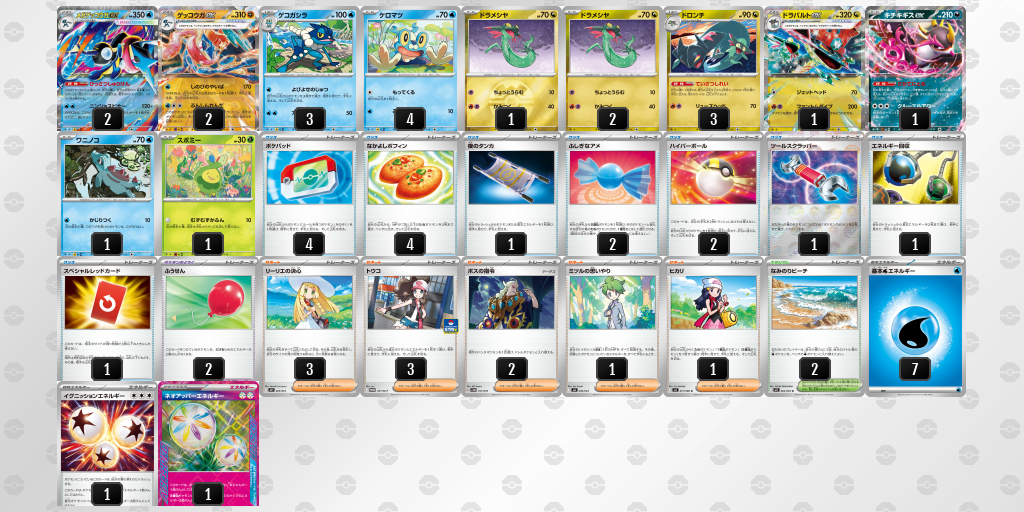 シティリーグ2026 シーズン4 シニアリーグ 5位 デッキ