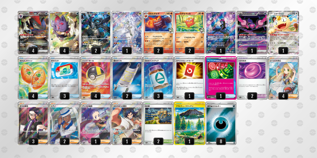 シティリーグ2026 シーズン4 オープンリーグ 5位 デッキ