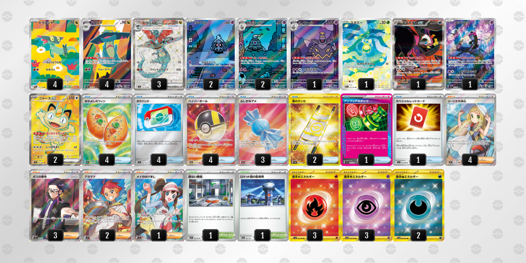 シティリーグ2026 シーズン4 オープンリーグ 優勝デッキ