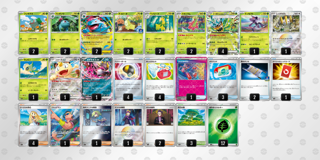 シティリーグ2026 シーズン4 オープンリーグ 5位 デッキ