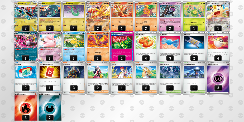 シティリーグ2026 シーズン4 オープンリーグ 3位 デッキ