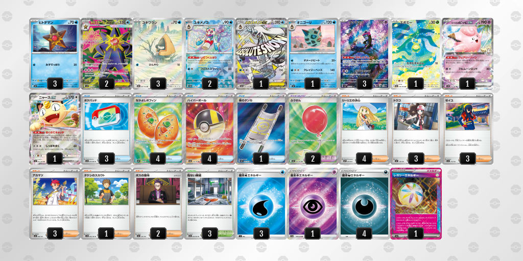 シティリーグ2026 シーズン4 ジュニアリーグ 5位 デッキ