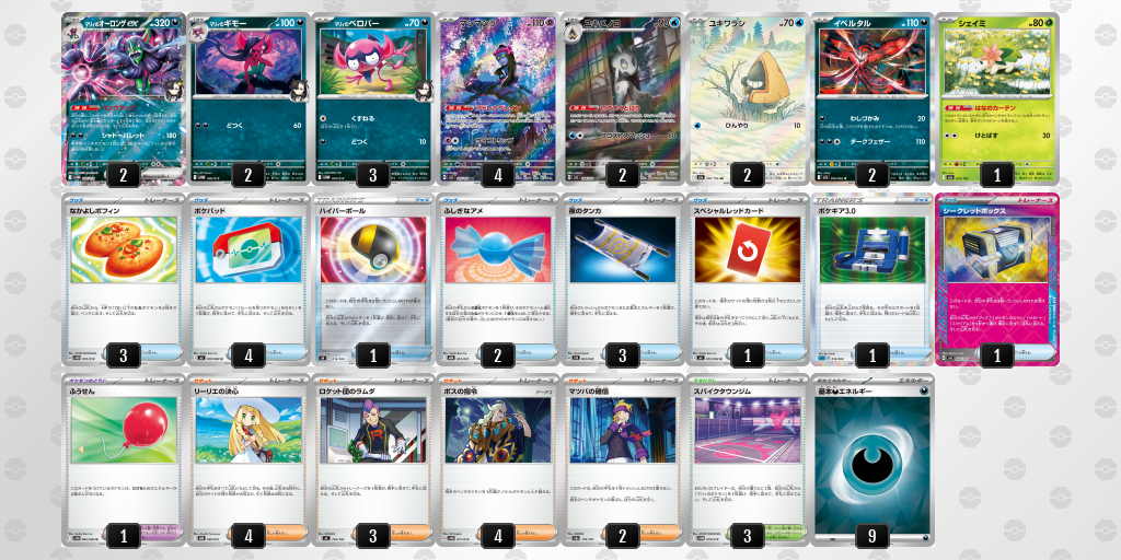 シティリーグ2026 シーズン4 オープンリーグ 5位 デッキ