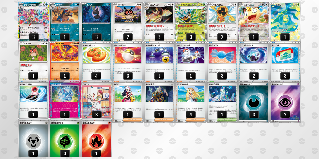 シティリーグ2026 シーズン4 シニアリーグ 5位 デッキ