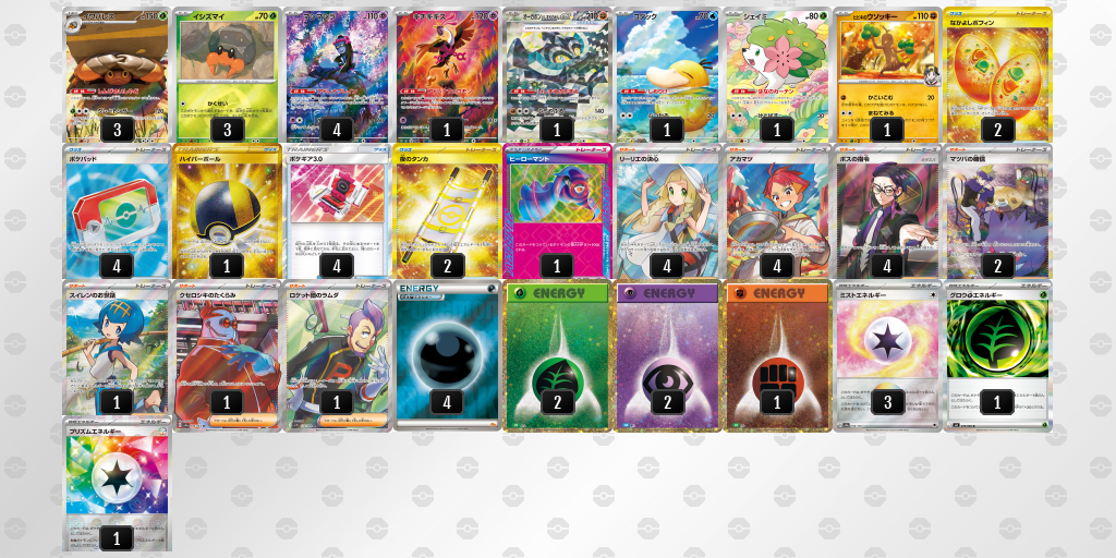 シティリーグ2026 シーズン4 シニアリーグ 2位 デッキ