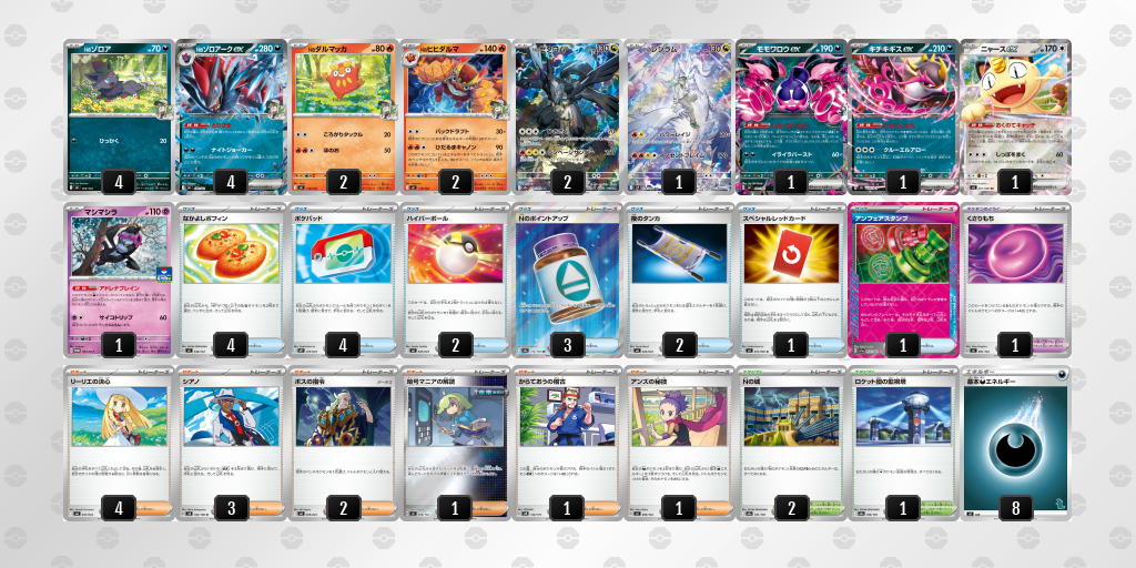 シティリーグ2026 シーズン4 オープンリーグ 9位 デッキ