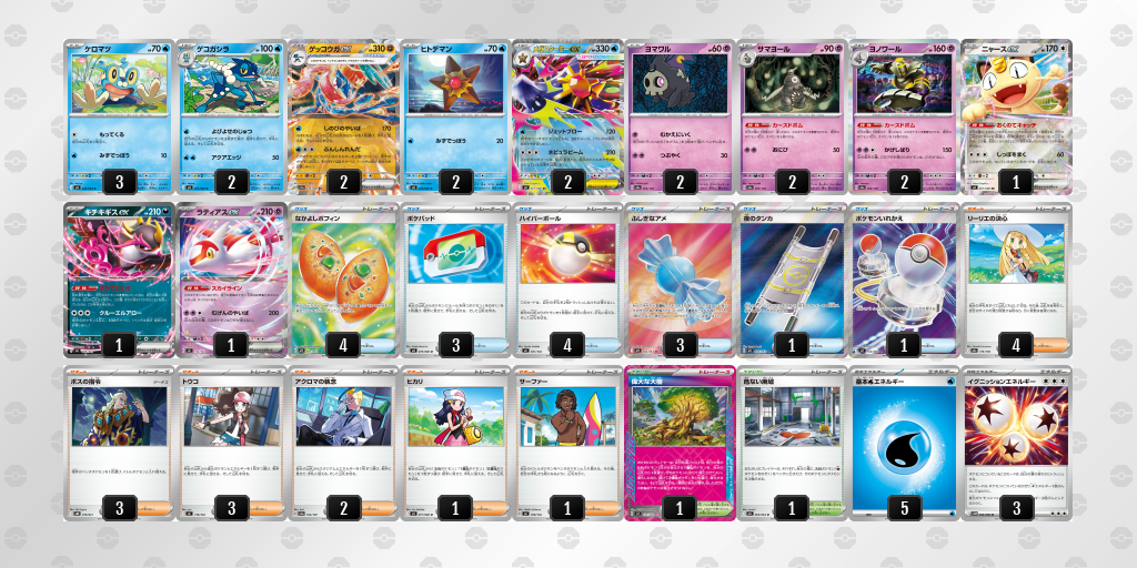 シティリーグ2026 シーズン4 オープンリーグ 9位 デッキ