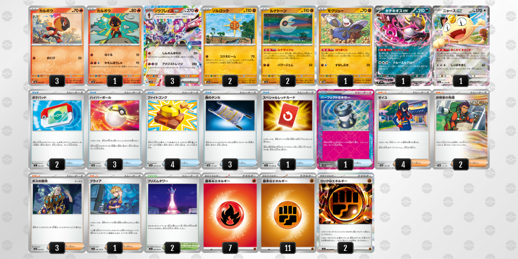 シティリーグ2026 シーズン4 オープンリーグ 5位 デッキ