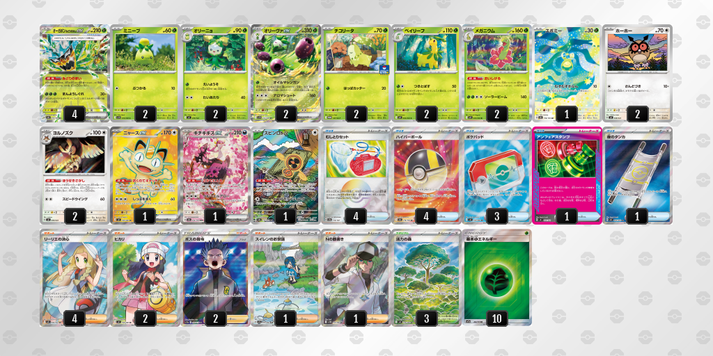 シティリーグ2026 シーズン4 オープンリーグ 5位 デッキ