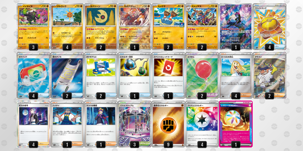 シティリーグ2026 シーズン4 オープンリーグ 9位 デッキ