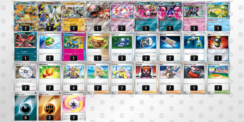 デッキを表示 | ポケモンカードゲーム公式ホームページ