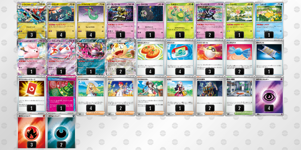 シティリーグ2026 シーズン4 オープンリーグ 9位 デッキ