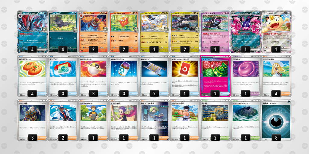 シティリーグ2026 シーズン4 シニアリーグ 5位 デッキ