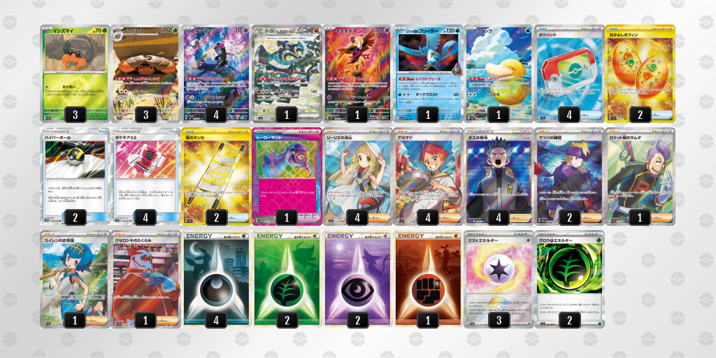 シティリーグ2026 シーズン4 シニアリーグ 2位 デッキ