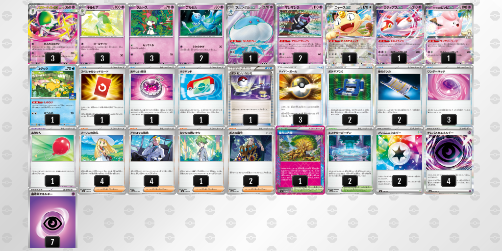 シティリーグ2026 シーズン4 オープンリーグ 9位 デッキ