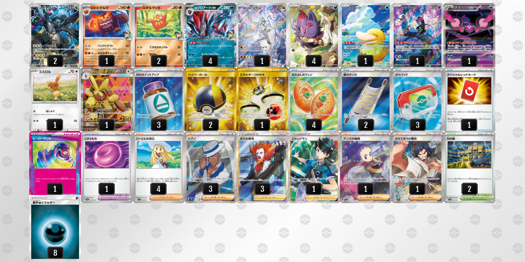 シティリーグ2026 シーズン4 ジュニアリーグ 3位 デッキ