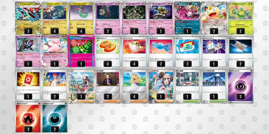 シティリーグ2026 シーズン4 オープンリーグ 3位 デッキ