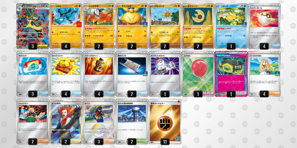 シティリーグ2026 シーズン4 オープンリーグ 2位 デッキ