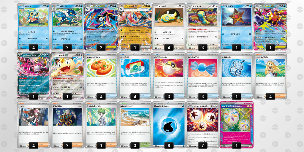 シティリーグ2026 シーズン4 オープンリーグ 5位 デッキ