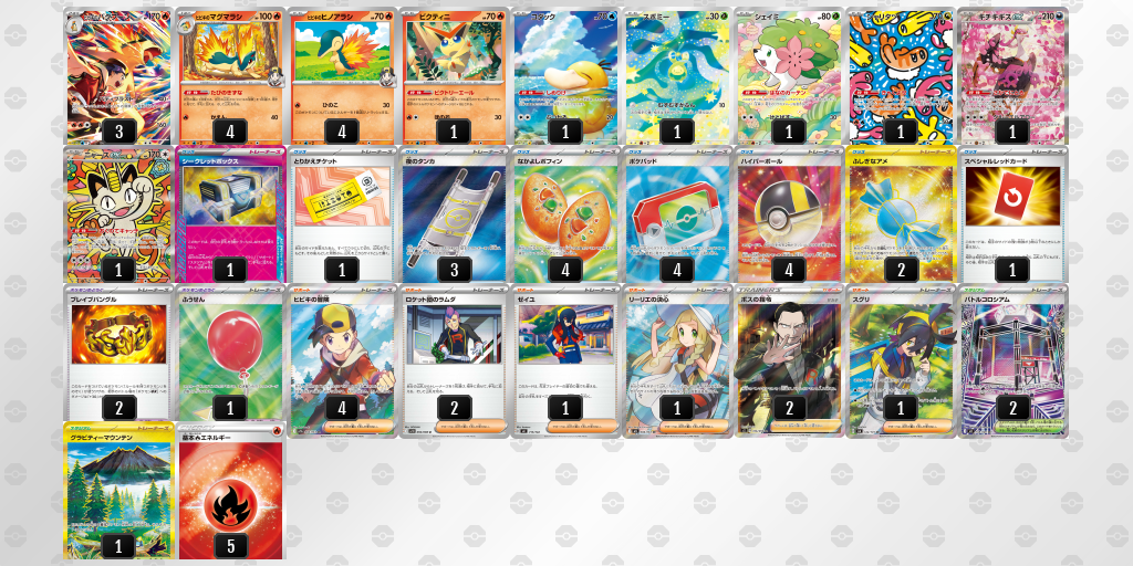 シティリーグ2026 シーズン4 オープンリーグ 3位 デッキ