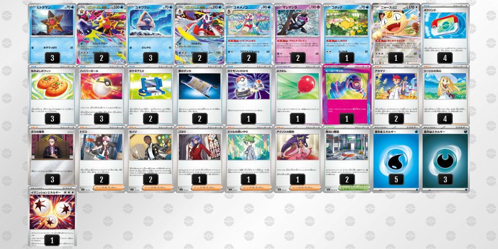 シティリーグ2026 シーズン4 オープンリーグ 5位 デッキ