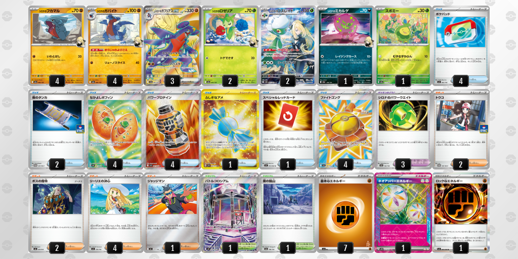 シティリーグ2026 シーズン4 ジュニアリーグ 3位 デッキ