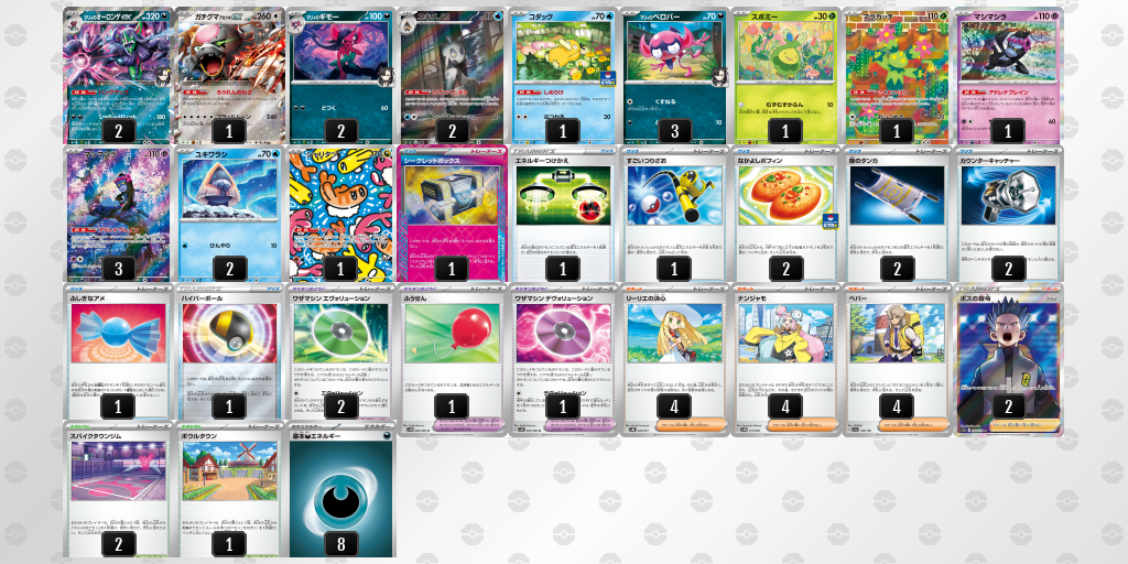 [CL] 2025-12-03 CityLeague2026 S2 公開組 - 9位 牌組圖片