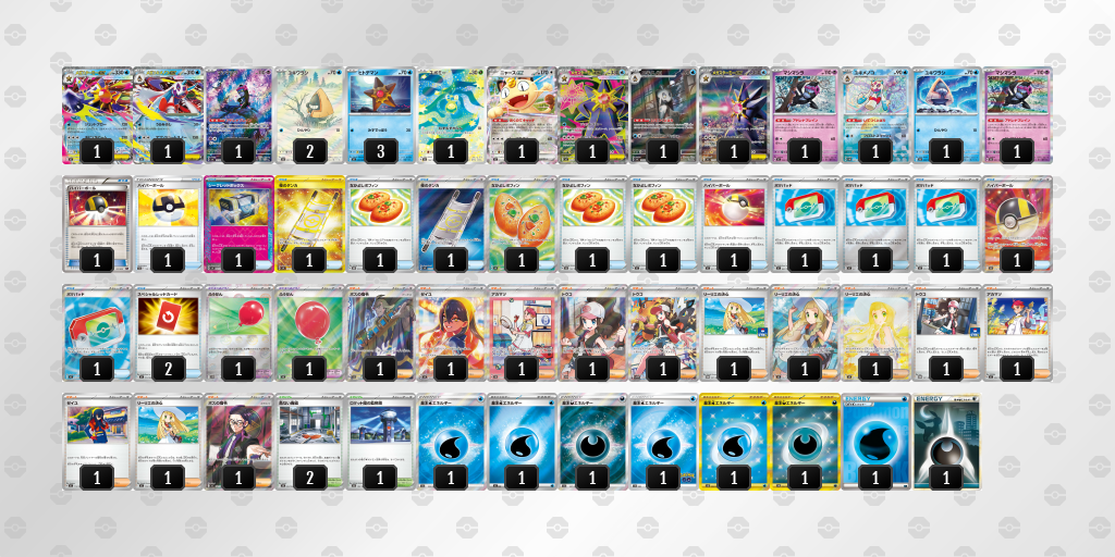 シティリーグ2026 シーズン4 オープンリーグ 5位 デッキ