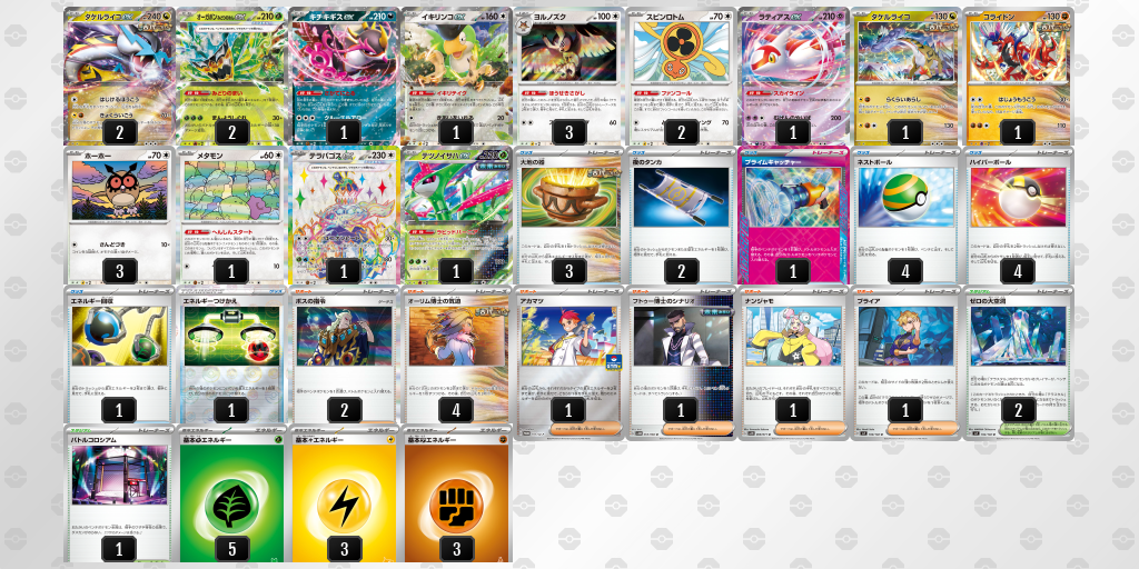 [CL] 2025-11-15 CityLeague2026 S2 公開組 - 9位 牌組圖片