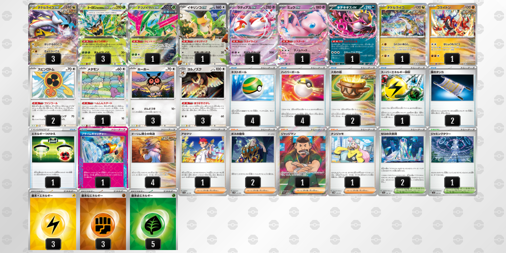 [CL] 2025-11-15 CityLeague2026 S2 公開組 - 9位 牌組圖片