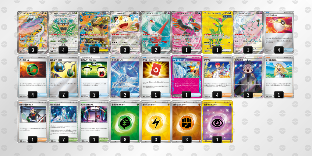 シティリーグ2026 シーズン4 オープンリーグ 3位 デッキ