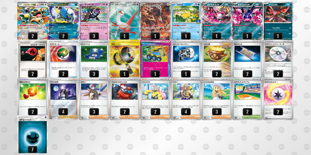 [CL] 2025-11-15 CityLeague2026 S2 公開組 - 9位 牌組圖片