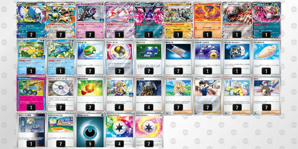 [CL] 2025-11-16 CityLeague2026 S2 公開組 - 9位 牌組圖片