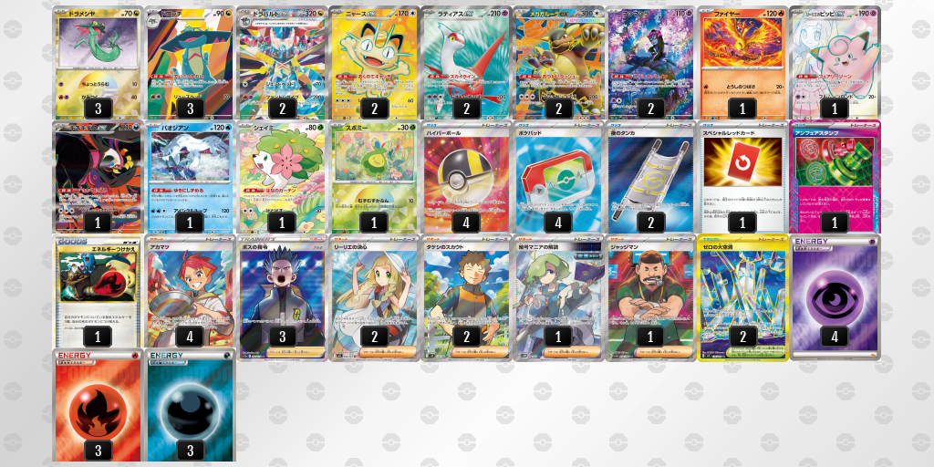 シティリーグ2026 シーズン4 オープンリーグ 3位 デッキ