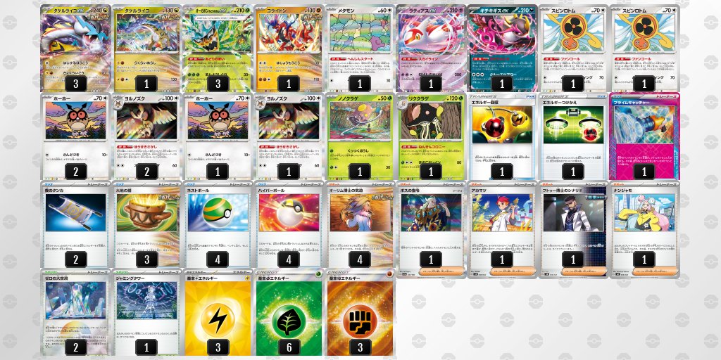 [CL] 2025-11-16 CityLeague2026 S2 公開組 - 5位 牌組圖片