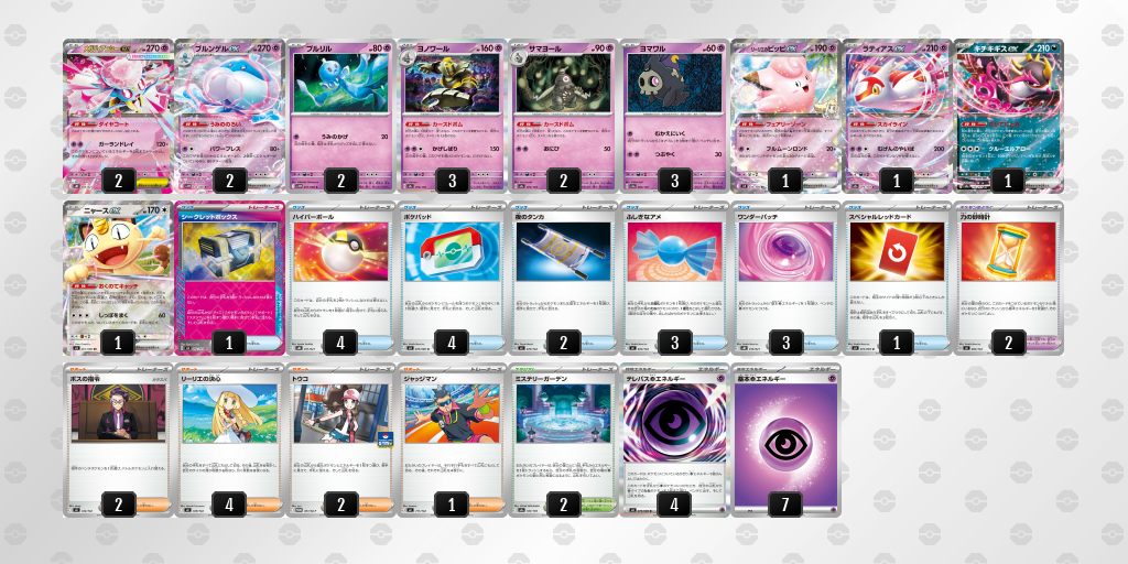 シティリーグ2026 シーズン4 シニアリーグ 2位 デッキ