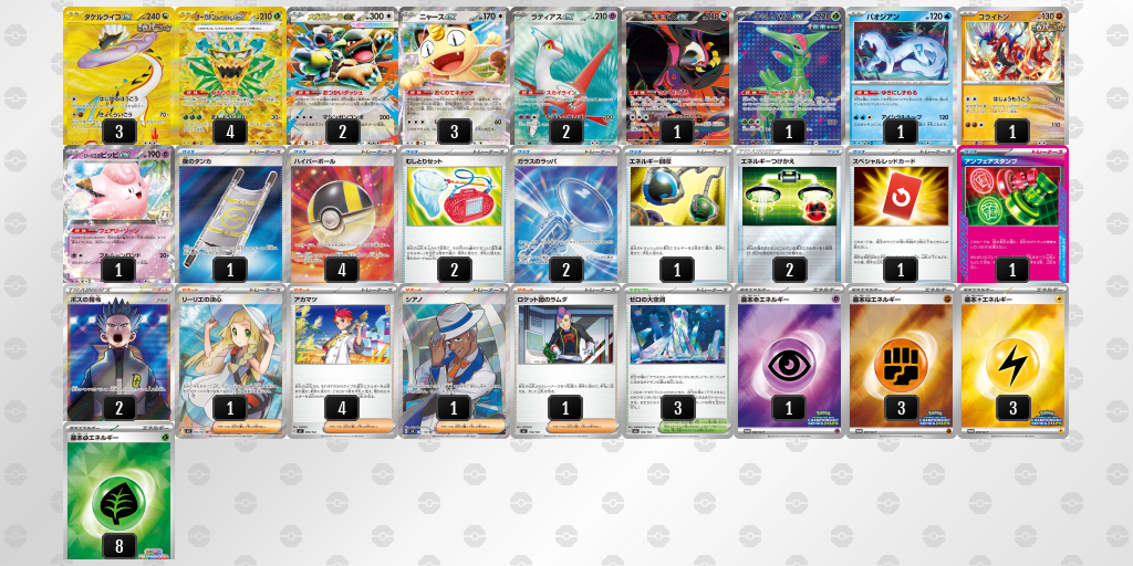 シティリーグ2026 シーズン4 オープンリーグ 9位 デッキ