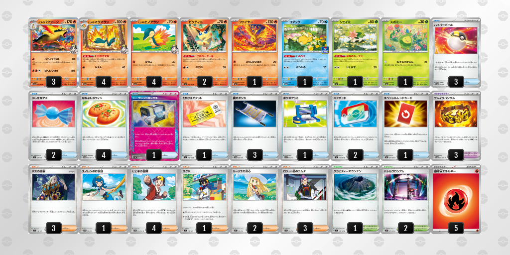 シティリーグ2026 シーズン4 オープンリーグ 9位 デッキ