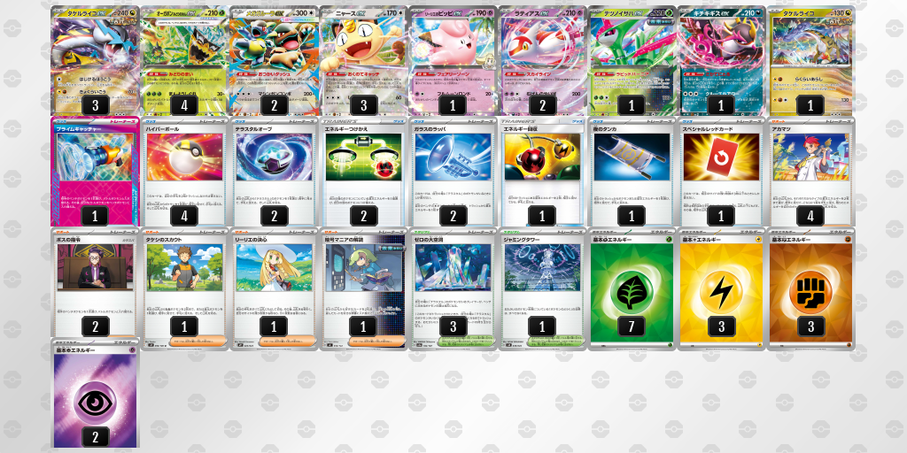 シティリーグ2026 シーズン4 ジュニアリーグ 3位 デッキ