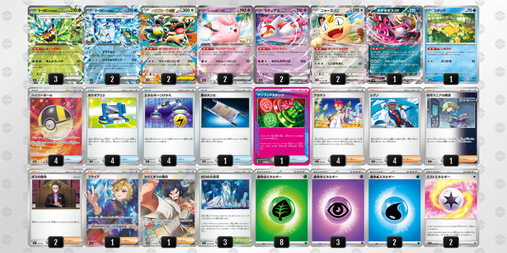 シティリーグ2026 シーズン4 オープンリーグ 優勝デッキ