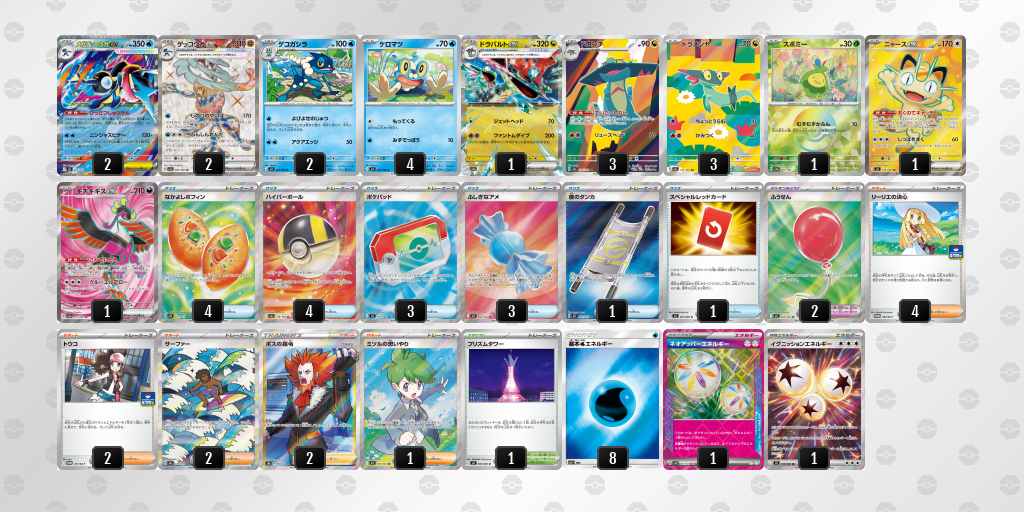 シティリーグ2026 シーズン4 オープンリーグ 3位 デッキ