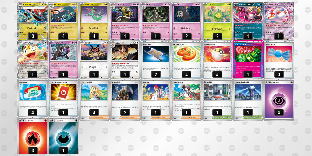 シティリーグ2026 シーズン4 ジュニアリーグ 3位 デッキ