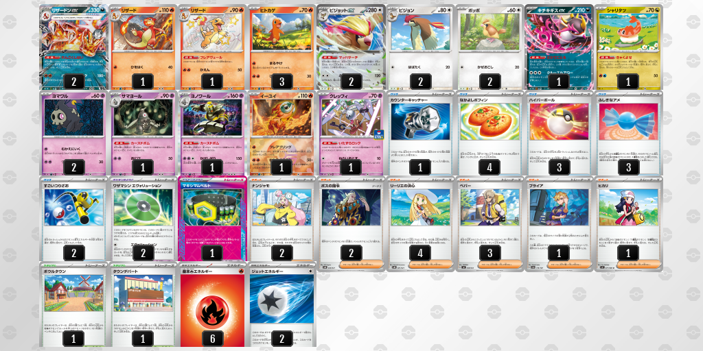 [CL] 2025-11-15 CityLeague2026 S2 公開組 - 3位 牌組圖片