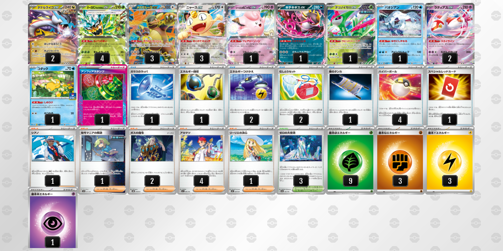 シティリーグ2026 シーズン4 オープンリーグ 5位 デッキ