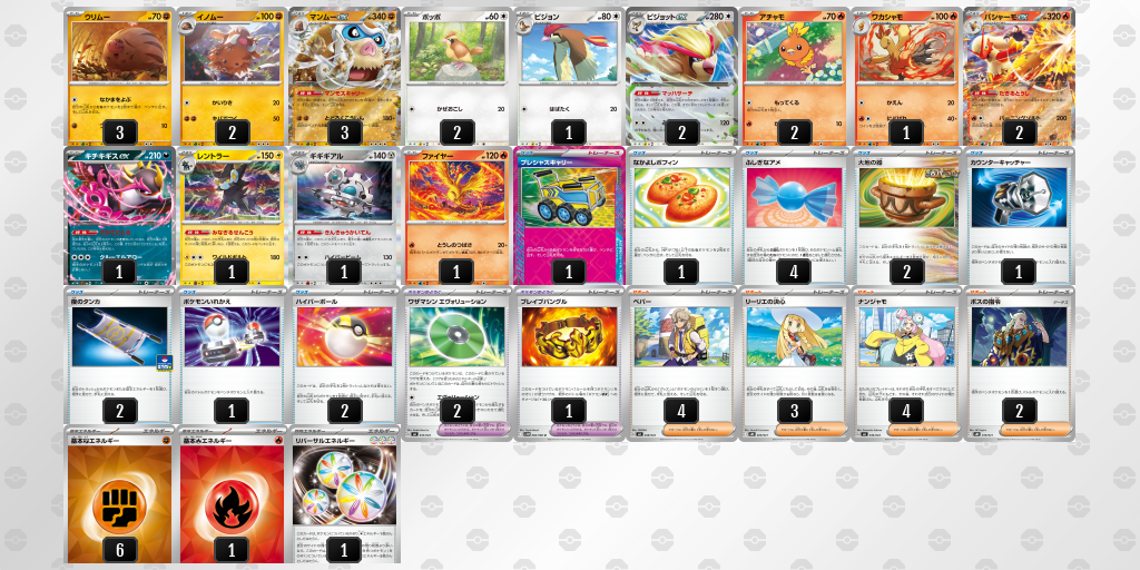 [CL] 2025-11-16 CityLeague2026 S2 公開組 - 9位 牌組圖片