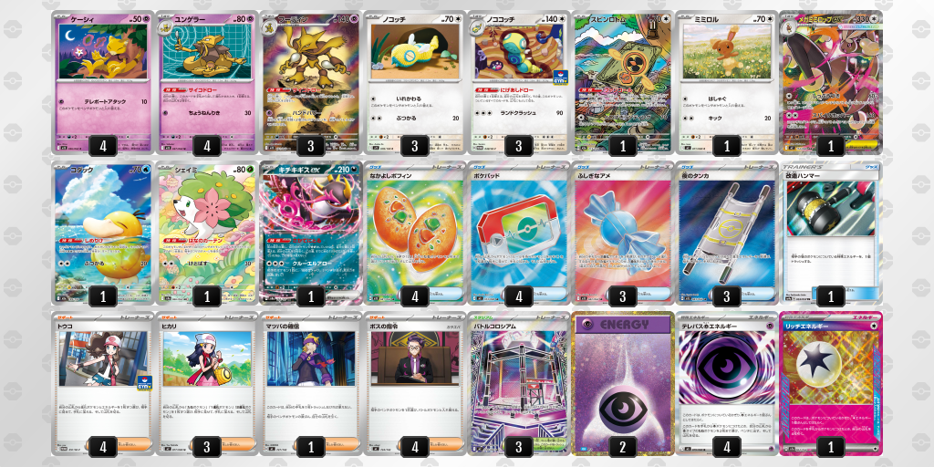 シティリーグ2026 シーズン4 オープンリーグ 2位 デッキ