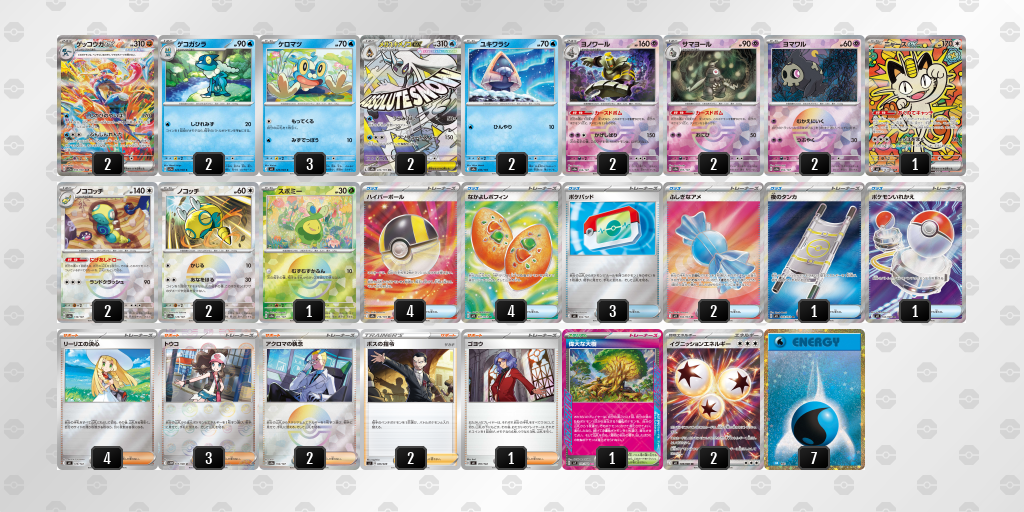 シティリーグ2026 シーズン4 オープンリーグ 5位 デッキ