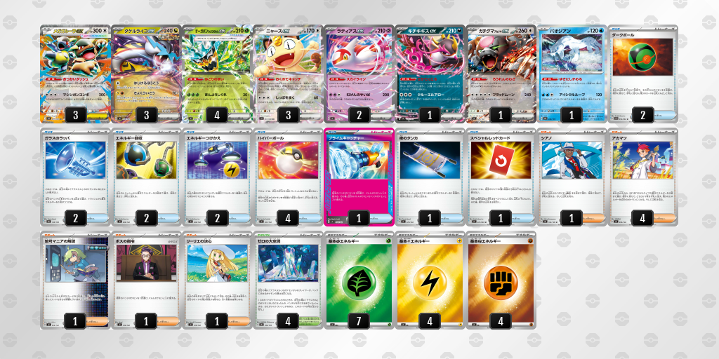 シティリーグ2026 シーズン4 オープンリーグ 9位 デッキ