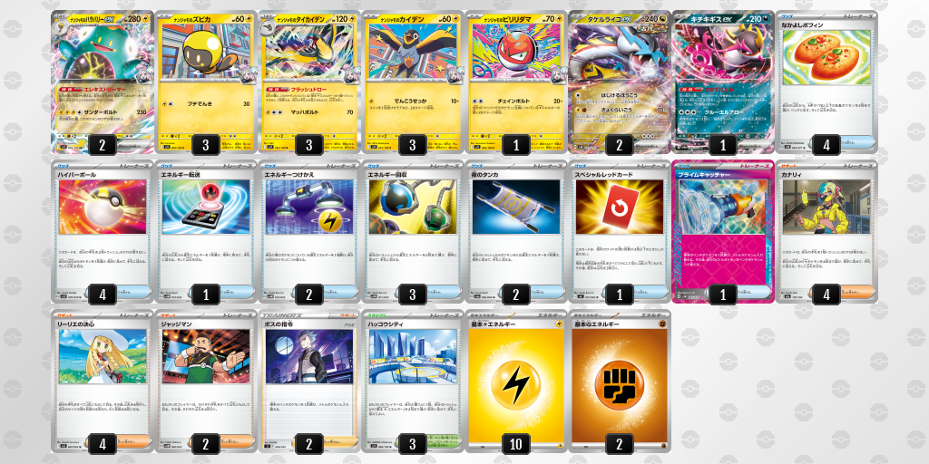 シティリーグ2026 シーズン4 オープンリーグ 9位 デッキ